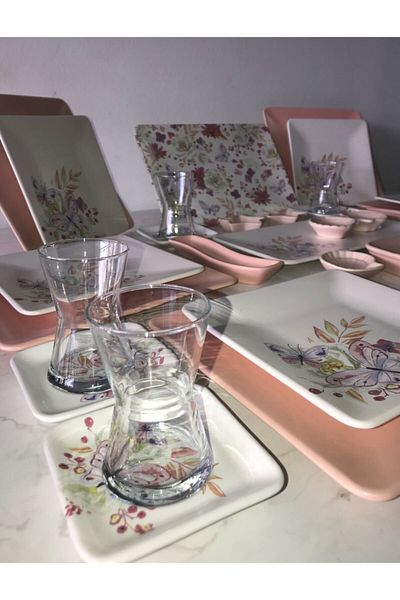 Keramika 37 Piece Spring Breakfast Set