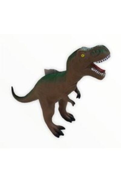 OKTOYS Oyuncak Dinazor Trex Sesli Işıklı Yumuşak Büyük Boy