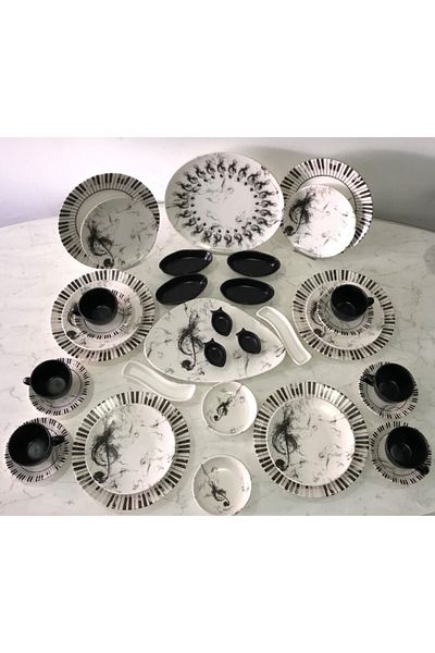 Keramika 37 Piece Arya Breakfast Set