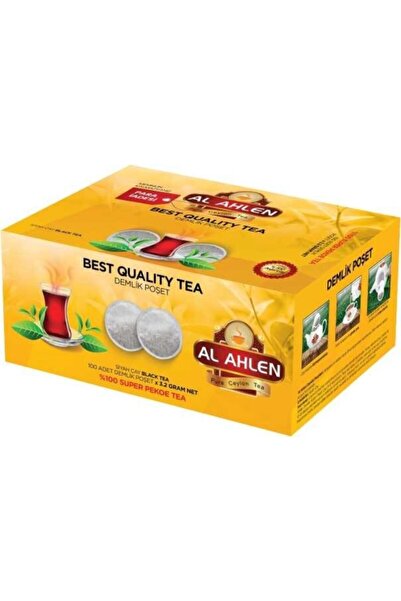 AL AHLEN Alahlen 100'lü Demlik Poşet Finest Ceylon