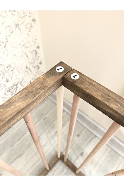 naturbird 1 M2 Köpek Çiti Ahşap Köpek Alanı ( Çit Arası 5cm )