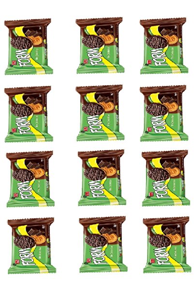Eti Form Çikolata Kaplı Lifli Bisküvi 50 Gr X 12 Adet