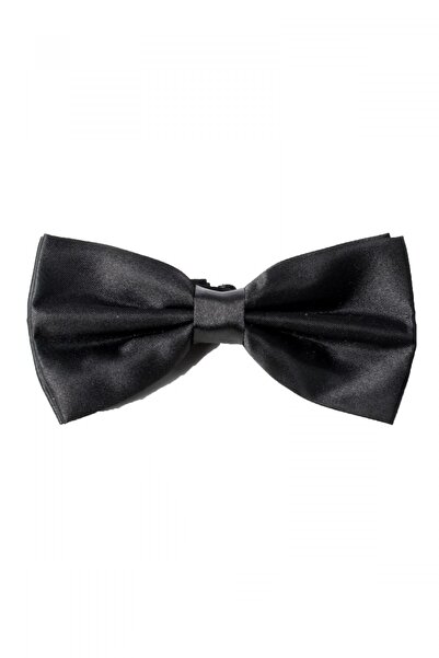 DeepSEA ربطة عنق كلاسيكية من الساتان باللون الأسود للرجال