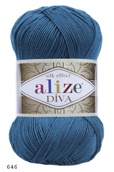 Alize Mikanos Blue Diva 646 (Συσκευασία των 5)