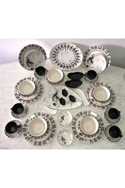 Keramika 49 Parça Arya Yemek Ve Kahvaltı Takımı