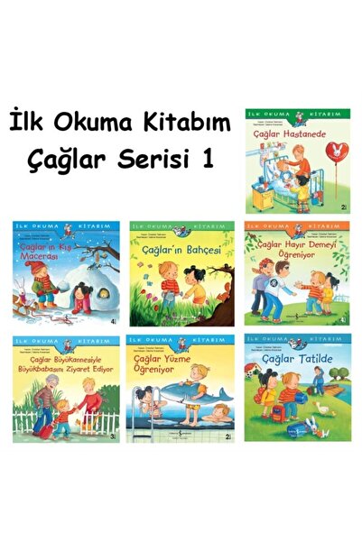 TÜRKİYE İŞ BANKASI KÜLTÜR YAYINLARI Ilk Okuma Kitabım - Çağlar Serisi 1 (7 Ki...