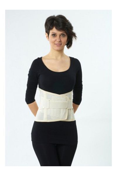 ORSA Unisex Beige Lumbosacral Steel Underwire Hernia Corset