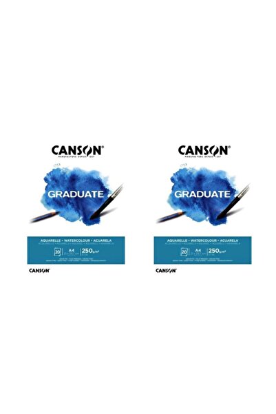 Canson A4 Graduate 250 Gr. 20 Yp. Set of 2 Picture Books