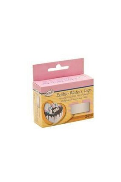 DALKIR GIDA Edible Rectangular Wafer Writing Plate 24 Pieces