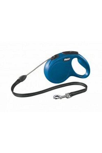 Flexi New Classic 5 M Rope Collar M Blue