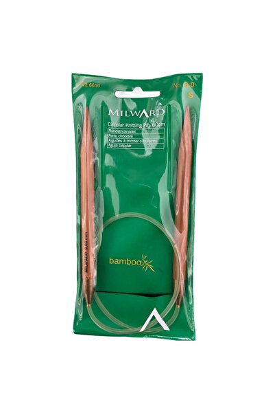 Milward Mılward Bamboo Misinalı Şiş 60 Cm No: 9 Made In Germany