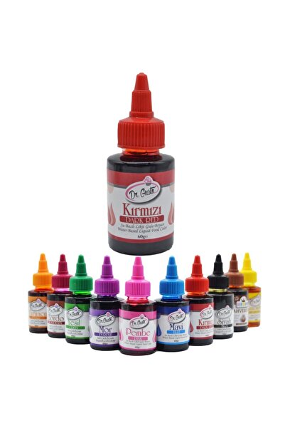 Genel Markalar Dr. Gusto Sıvı Gıda Boyası Kırmızı 60gr