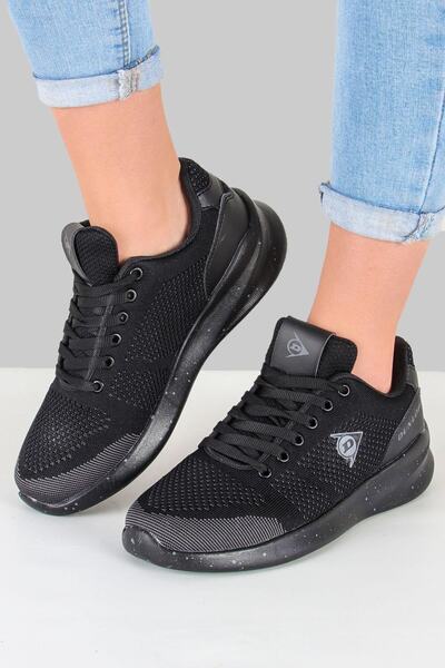 DUNLOP Women's Black Casual Sports Shoes