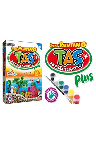 Hobialem Mortoys, Taş Boyama Seti, Xl, Plus, Stone Painting, Hobi Boyama Seti, Sanatsal Etkinlik