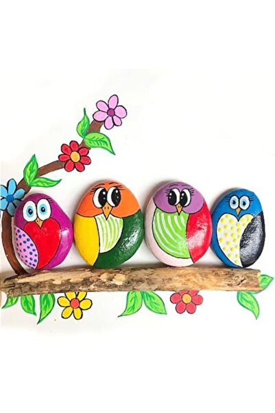 Hobialem Mortoys, Taş Boyama Seti, Xl, Plus, Stone Painting, Hobi Boyama Seti, Sanatsal Etkinlik