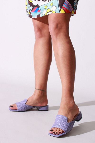 ROVIGO Purple Skin Women's Slippers