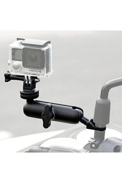 Knmaster Gopro Uyumlu Aynaya Monte 360° Ayarlanabilir Kamera Tutucu Aparat