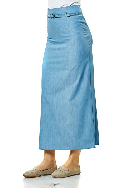 SORALLİNE Fusta creion de damă 90 cm