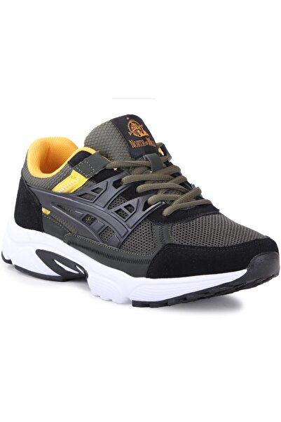 NORTH OF WILD Unisex Haki North Of Wild Jelventure Akıllı Tabanlı Spor Ayakkabı