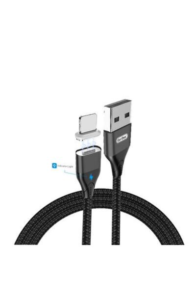 Go-Des Go Des Gd-uc503 Magnetik Lightning Usb Kablo 3a Mıknatıslı Şarj Kablos...