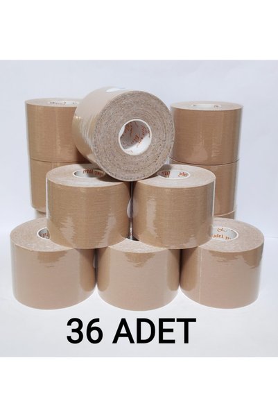 BiaTape Kinesio 5 Cm X 5 M -ten Rengi Sporcu Ağrı Bandı 36'lı (pakette 36 Adet)
