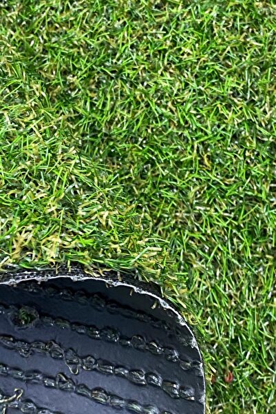 AKSEREN Çim Halı Suni Otlu Çim Yapay Halı Serisi - 20mm - Yeşil - En 2 Metre
