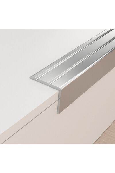 Ankadex Mat Eloksal Kaplamalı Alüminyum Merdiven Burun (27-metre) 25mmx20mm