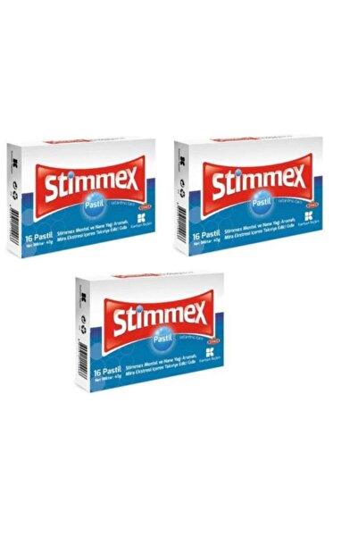 Otacı Stimmex Pastil 16 Adet 3'lü Paket
