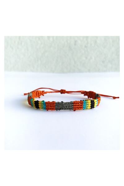 Pötikare Butik Atölye Unisex Men's Bracelet - Macrame, Adjustable