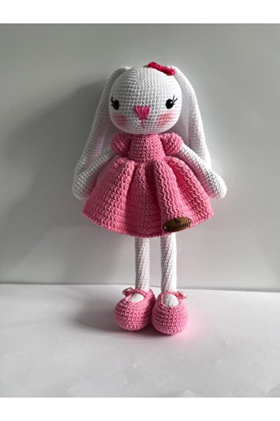 OYUNCAKPARK Pembe Şirin Uzun Kulak Tavşan Uyku Arkadaşı