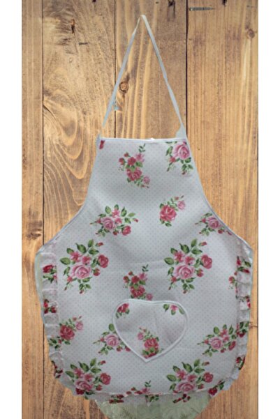 S.Y Waterproof Ruffle Edge Kitchen Apron