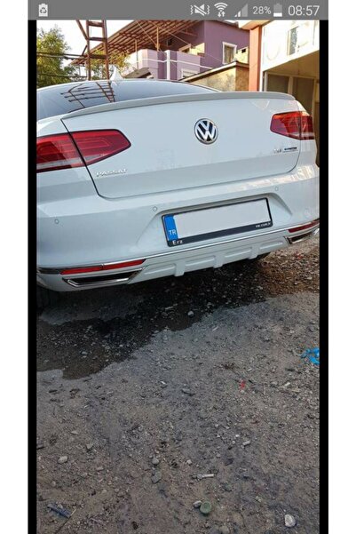 OTOPLEXİ Volkswagen Passat 2015-2020 B8  Boyasız Fiber Bagaj Çıtası