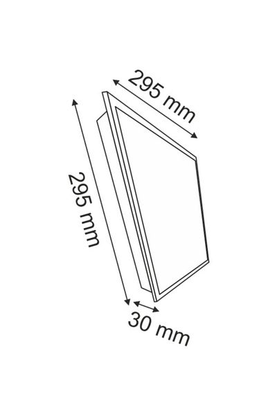 Helios 30x30 Clipın Daylight Ceiling LED Luminaire Hls2022