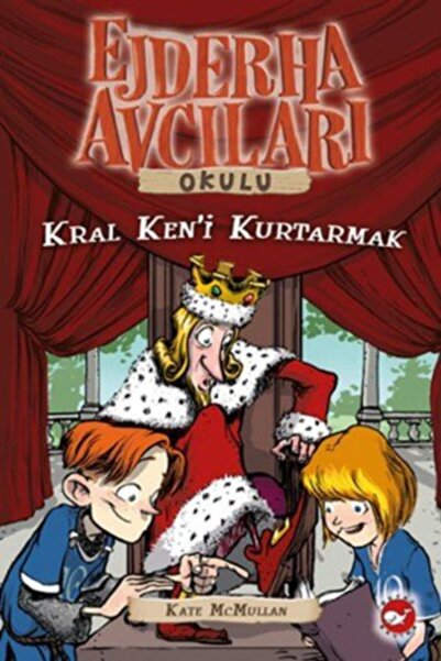 Beyaz Balina Yayınları مدرسة Dragon Hunters 14 Save King Ken Kate McMullan كت...