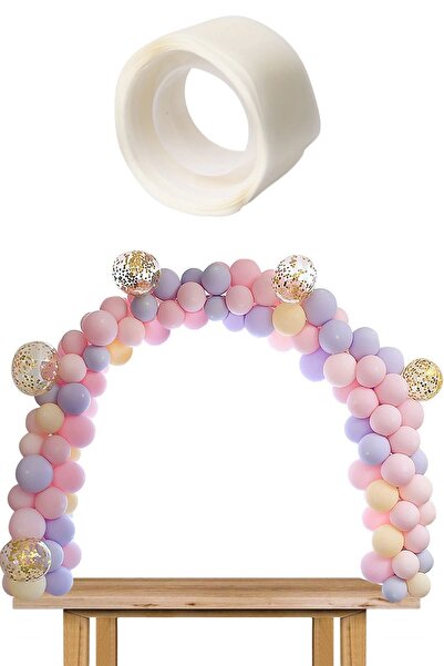 Buffer Sticker Damla Model Çift Taraflı Yapışkan Balon Yapıştırıcısı