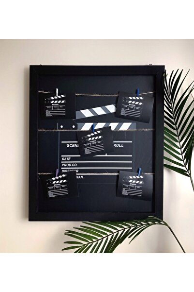 Genel Markalar Klaket Tasarımlı Fotoğraf Ve Anı Panosu Büyük Boy