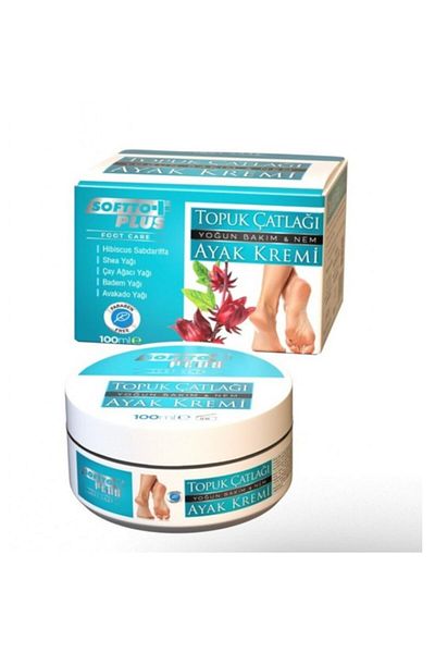 Softto Plus Unisex White Heel Crack and Foot Cream