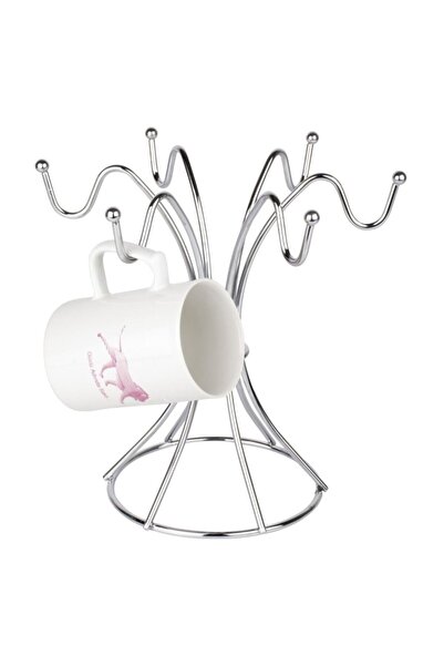 Genel Markalar Salkım Kupa Askısı Ferforje Paslanmaz Metal