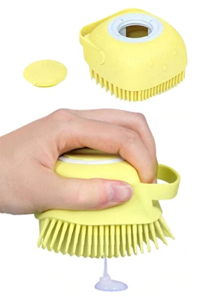 Buffer حقيبة استحمام من السيليكون الناعم مع وظيفة مرنة وتدليك - ليفة مع وعاء جل