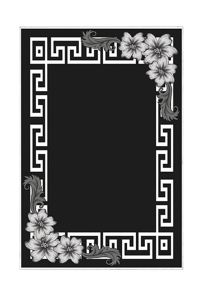 Alanur Home Alanur Trend Non-Slip Base Digital Bathroom 2-Piece Toilet Set Kt494 Black