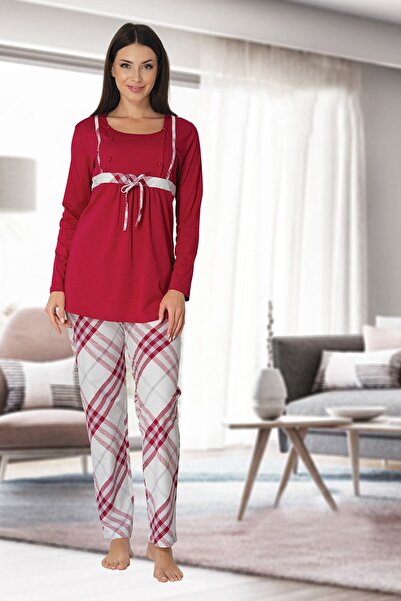 ByLohusa مجموعة بيجامة الأمومة من إيفورت تشيري