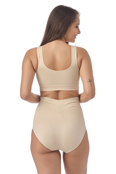 Doce Cravo Women's Recovery Seamless Maternity Slip Panties 11105210 Skin