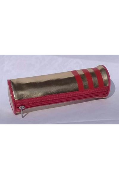 Mikro Gold Red Pencil Case