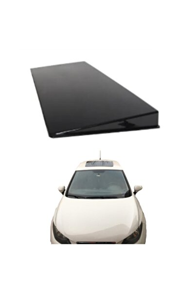 ŞüsCarOto Parlak Siyah Yalancı Çakma Sahte Sunroof Tavan Rüzgarlığı Arkası Ka...