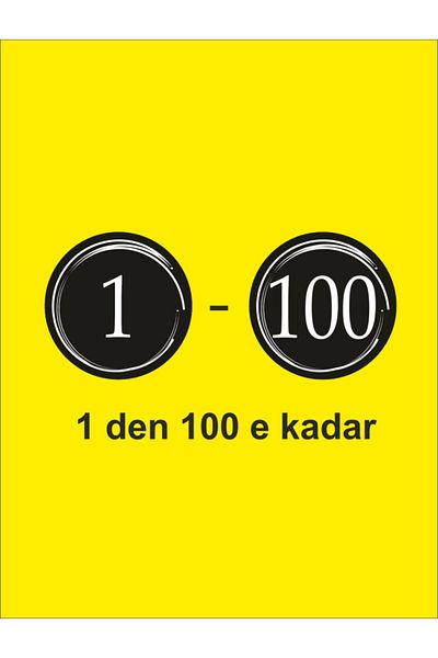 ENGINPRINT 1-100 Number Label UV Printing Anti-Scratch Water Fade Resistant