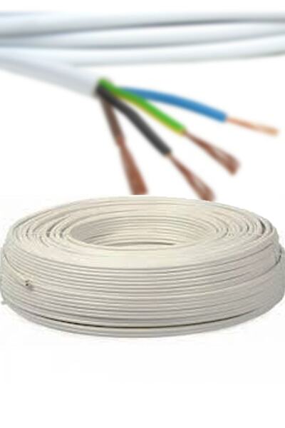 MOBEE Çınar 2x0,25 100mt Elektrik Kablosu Kablo Elektrik Uzatma Kablosu Aydın...