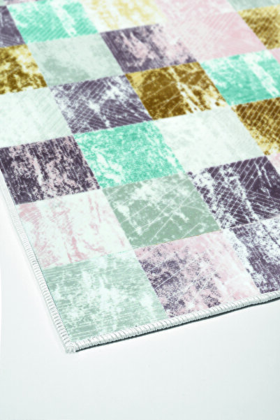 Alanur Home Non-Slip Base Digital Bathroom Set Kt411 Multi