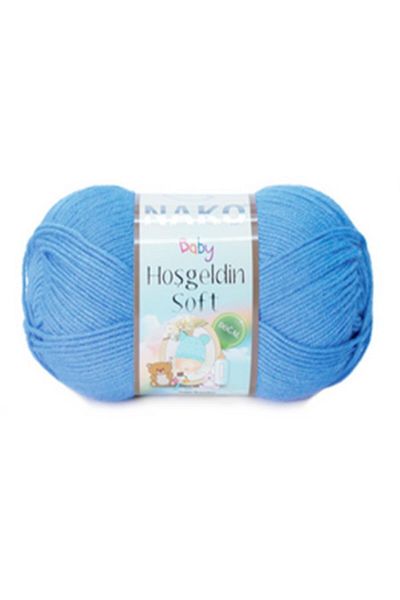 NAKO Welcome Soft Baby Wool Hand Knitting Yarn 100 Gr