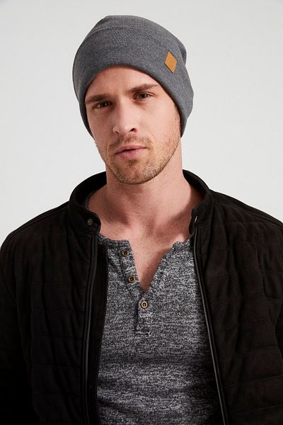 Butikgiz Men's Young Elite Smoked Hat Beret - Sports, Comfortable, 100% Cotton, Handmade, Domestic Production Difference
