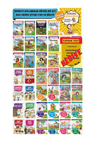 Ata Yayıncılık Okumayı Hızlandıran Mükemmel Bir Set(HIZLI OKUMA 40 KİTAPTAN O...